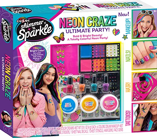 Shimmer 'N Sparkle SNS Neon Craze Ultimate Party Cra-Z-Art