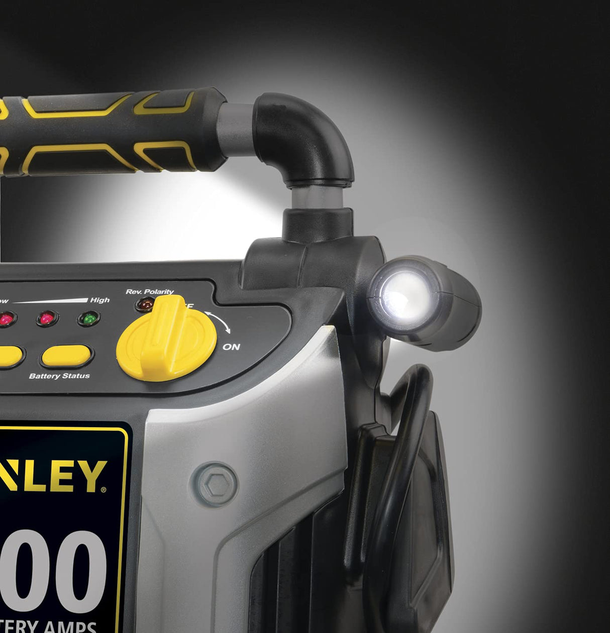 STANLEY J509 Portable Power Station Jump Starter 1000 Peak Amp Battery Booster, USB Port, Battery Clamps STANLEY