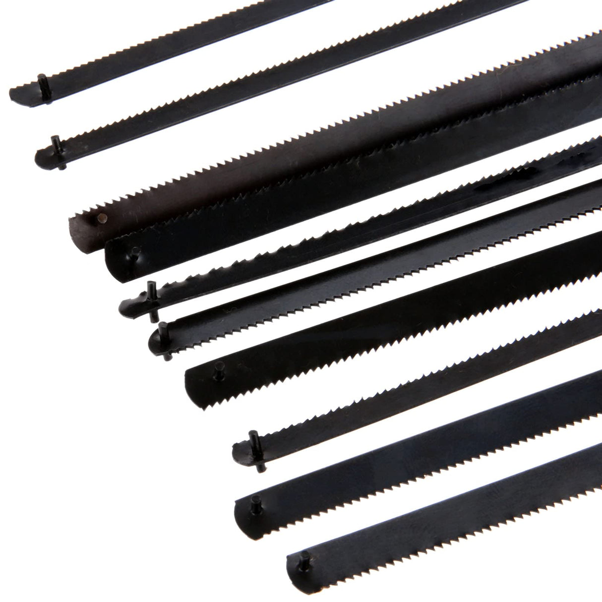 dophee 10Pcs 6 inch 150mm 24T Mini Hacksaw Blade Replacement, Multifunctional Carbon Steel Hand Saw Blade for Hand DIY Model Manual Woodworking PVC dophee