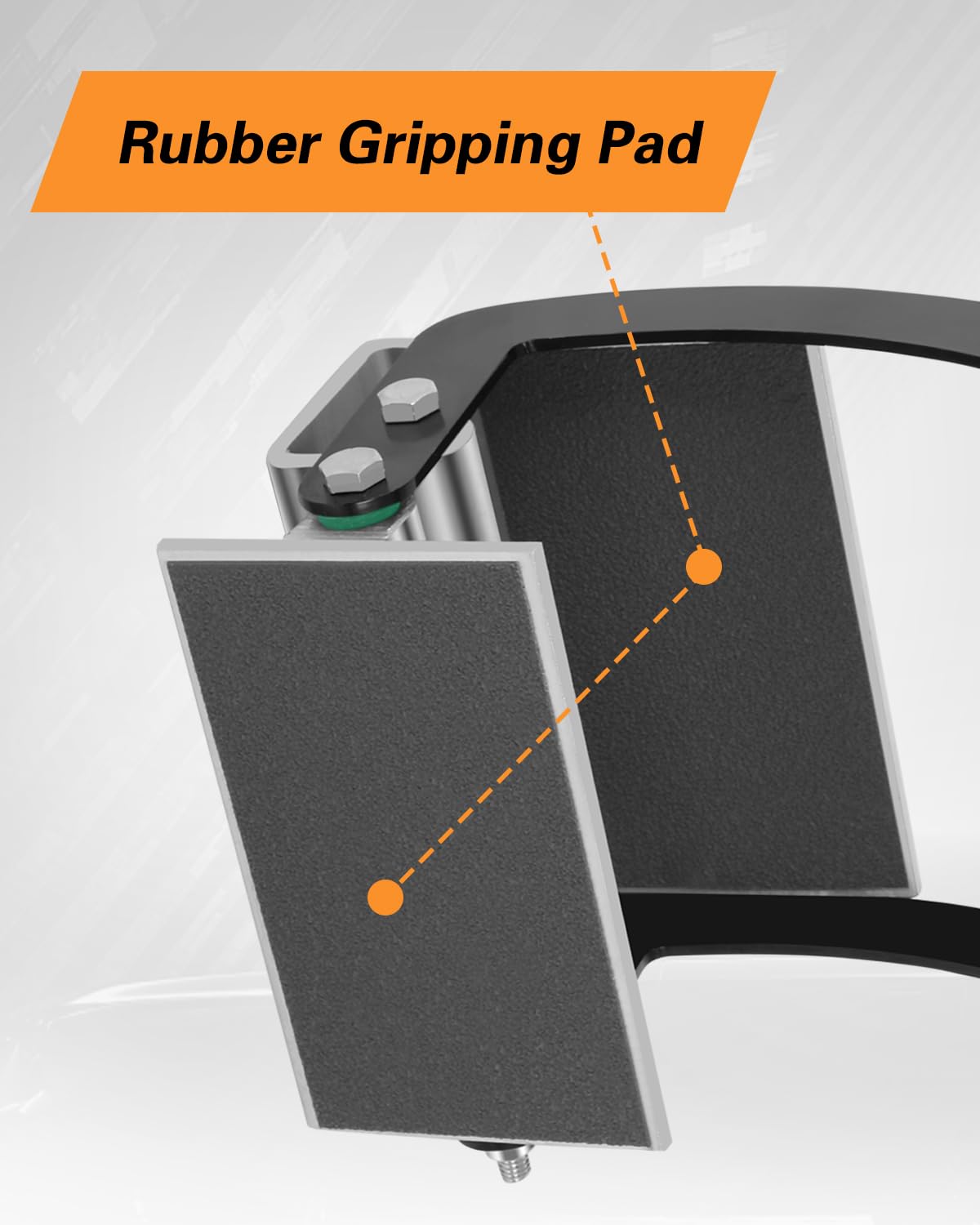 FAHKNS Panel and Plywood Carrier Tool, 0 to 1 Grip Range Sheetrock Gripper Carrying Soft-Grip Handle Gripper Lift for Clamp Wood Board Drywall Lifter FAHKNS