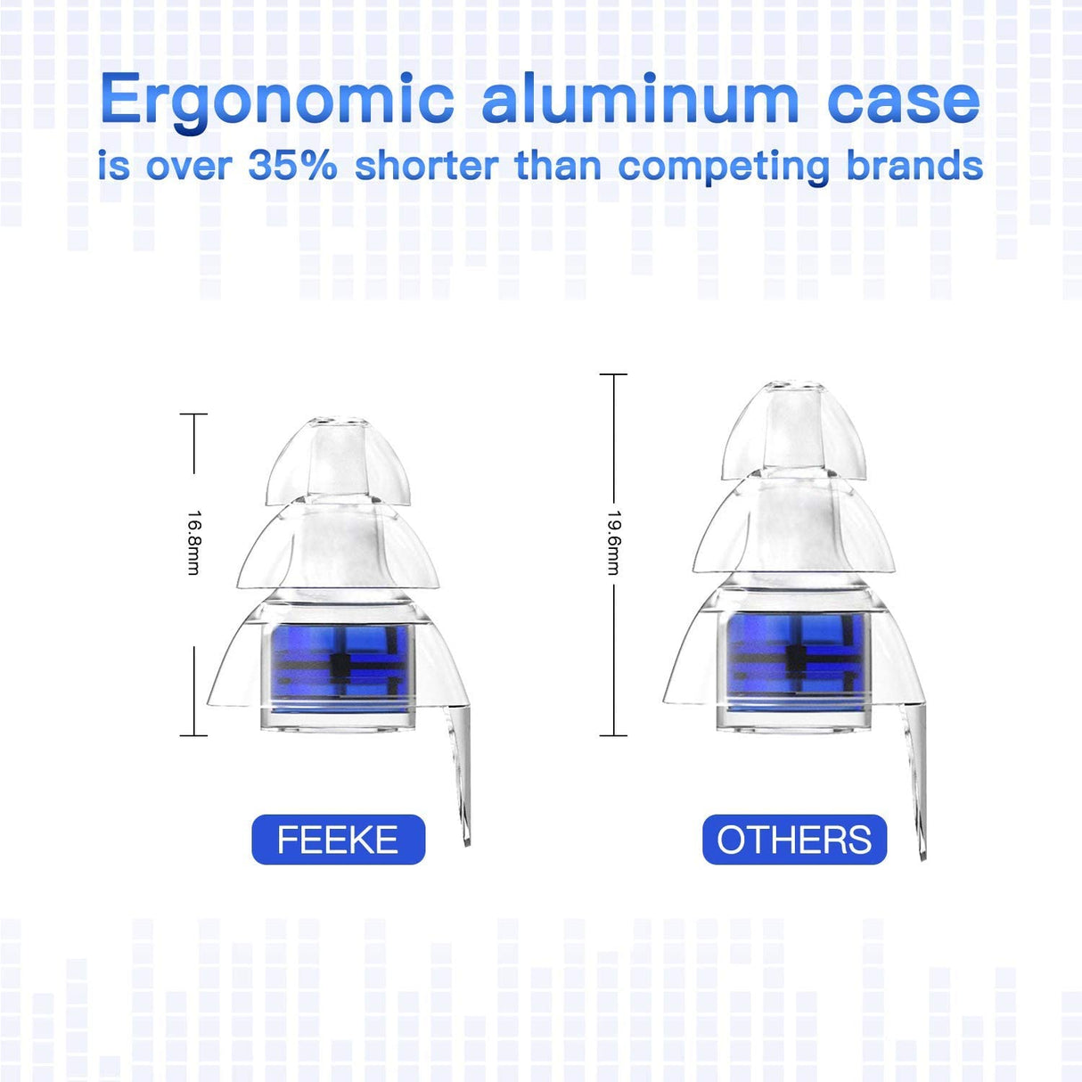 SureFire EP4 Sonic Defenders Plus filtered Earplugs, triple flanged design, reusable, Black, Medium SureFire