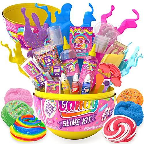 Gift Butter Slime Kit for Girls 10-12, FunKidz Ice Cream Soft Slime Making  Kit Ages 8-12 Kids Slime Toys Ideal Birthday Party Present