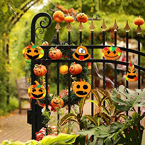 36 Pieces Unfinished Wood Pumpkin Cutout Shapes 6 Inch Pumpkin Wood DIY Crafts Cutouts for Halloween Fall Thanksgiving DIY Crafts MixTeach