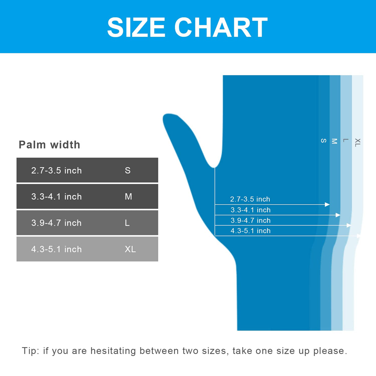 FINITEX Blue Disposable Nitrile Exam Gloves - 200 PCS/BOX 3.5mil Rubber Powder-Free Latex-Free Medical Examination Home Cleaning Food Gloves, X-LARGE FINITEX