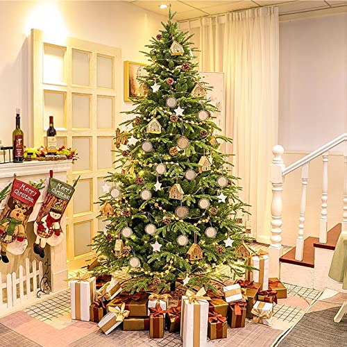 CBCMY 20 Pieces of 2.36-inch Natural DIY Wood Chips Handmade Wood kit can be Used for Art and Crafts Christmas Ornaments Technology CBCMY