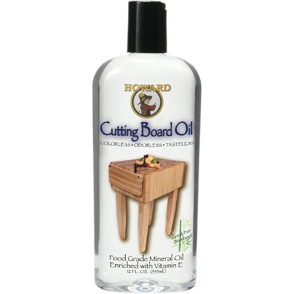 Howard Products BBB012 Cutting Board Oil, 12 oz Howard Products