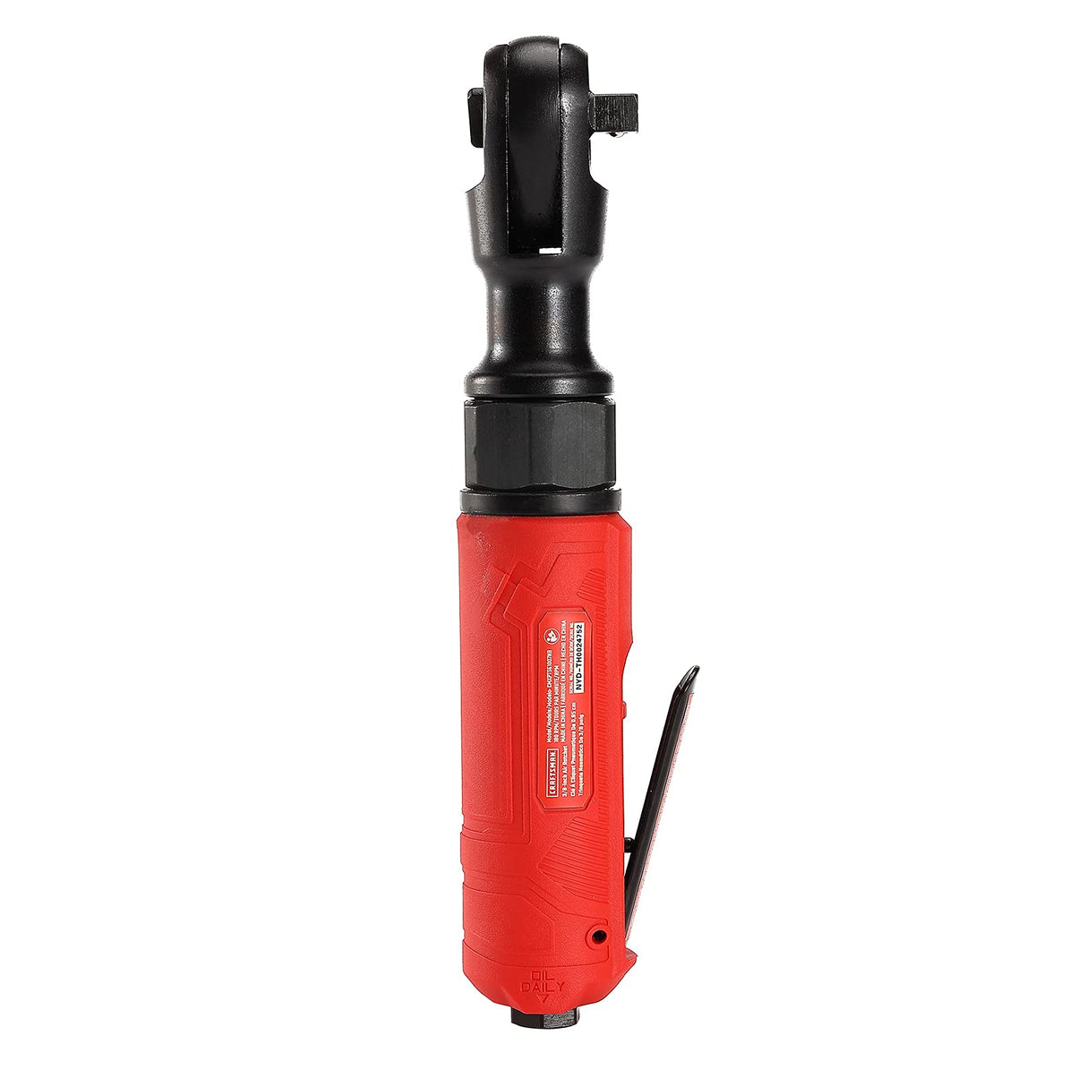 Craftsman CMXPTSG1007NB 3/8-inch Air Ratchet Wrench, Red Craftsman