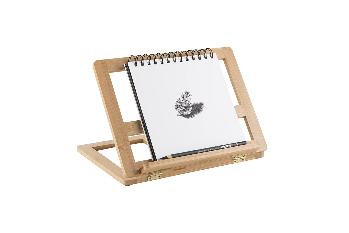 Creative Mark Tao Bamboo Painting Desk Easel and Drawing Stand - Durable Design with Adjustable Angles Lightweight Art Easel for Drawing and Painting Creative Mark