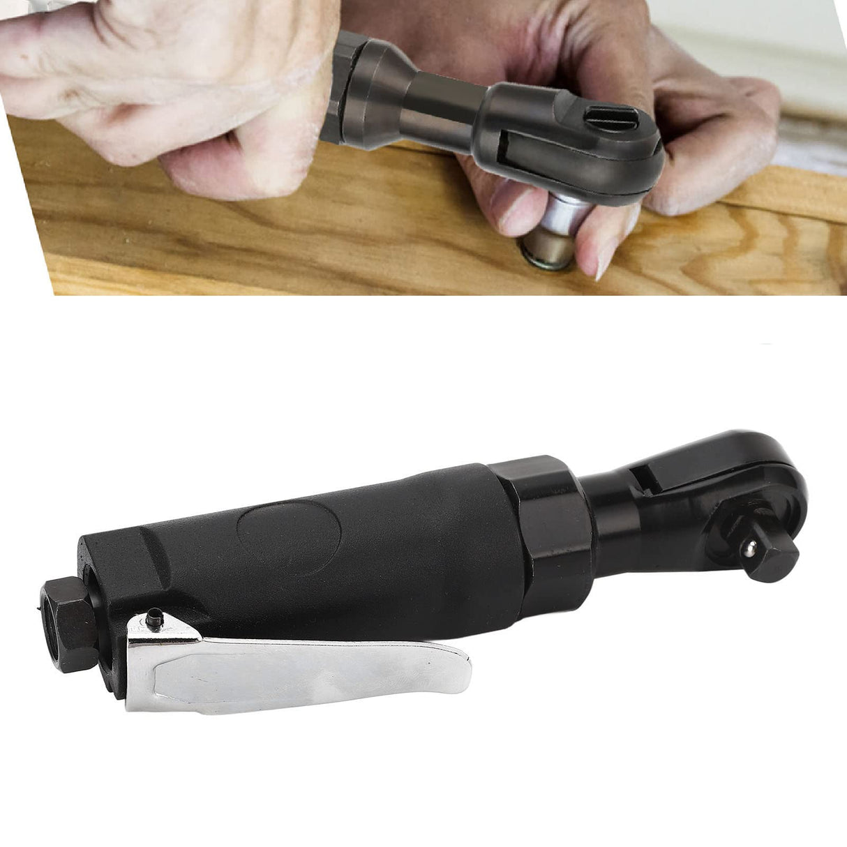 Pneumatic Wrench Alloy Spanner Steel Ratchet Air Air Ratchet Wrench 4 for Mini Pinners Generic