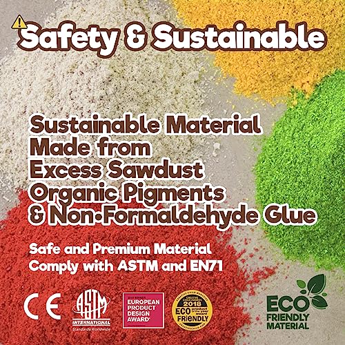 Taksa Toys Locomo Family I Open-Ended Waldorf Educational Outdoor Play Figures, Wooden Animal Montessori Toys for Kids 3 4 5 6 7+ for Childs Learning Taksa Toys