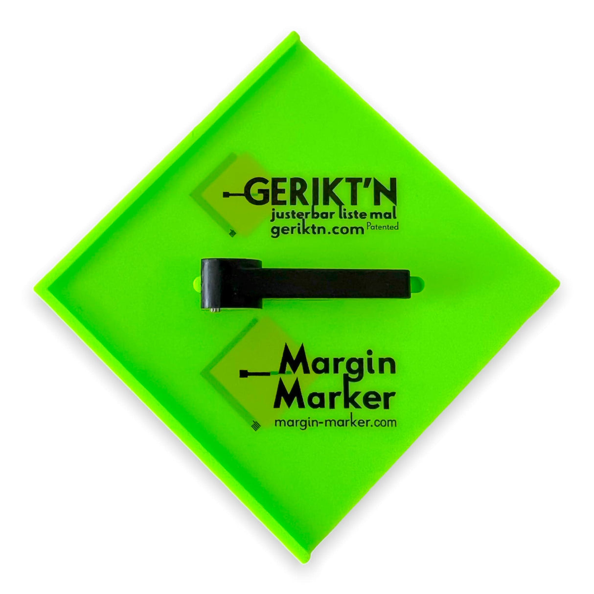 Margin Marker - Gerikt'n Adjustable Marking Gauge, time-saving tool for accurate marking along straight edges, internal corners, architraves, ply u-scribe jig