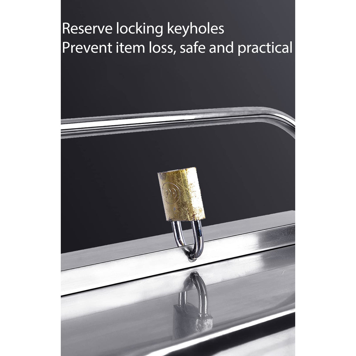 Portable Cantilever Tool Box Crafted from Stainless Steel with 5 Tray Cantilever for Home and Auto Repair Folding Metal Toolbox. (460) Walfront