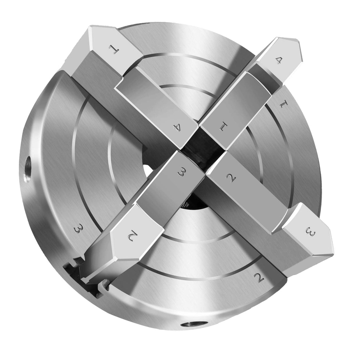 NNBWKIXI 4 Inch Wood Lathe Chuck Set 4 Jaws Self-Centering Lathe Chucks Thread 1 x 8TPI Lathe Chuck for Woodturning NNBWKIXI