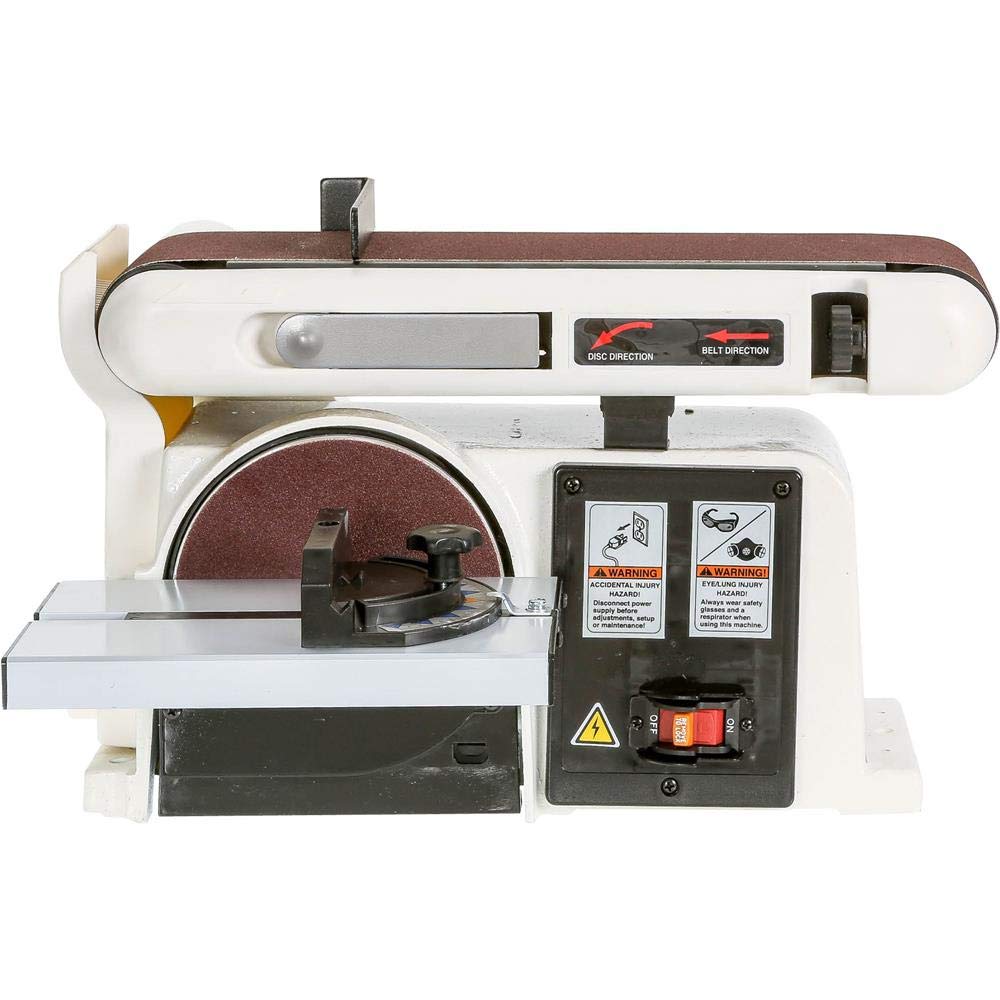 Shop Fox W1855 Horizontal/Vertical Belt Sander With 6" Disc Shop Fox