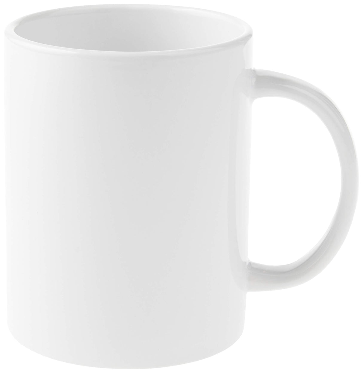 Cricut Beveled Blank Mug, Ceramic-Coated, Dishwasher & Microwave Safe to Decorate, Mug Press & Infusible Ink Compatible,15 Oz Sublimation Mug, Ideal Cricut
