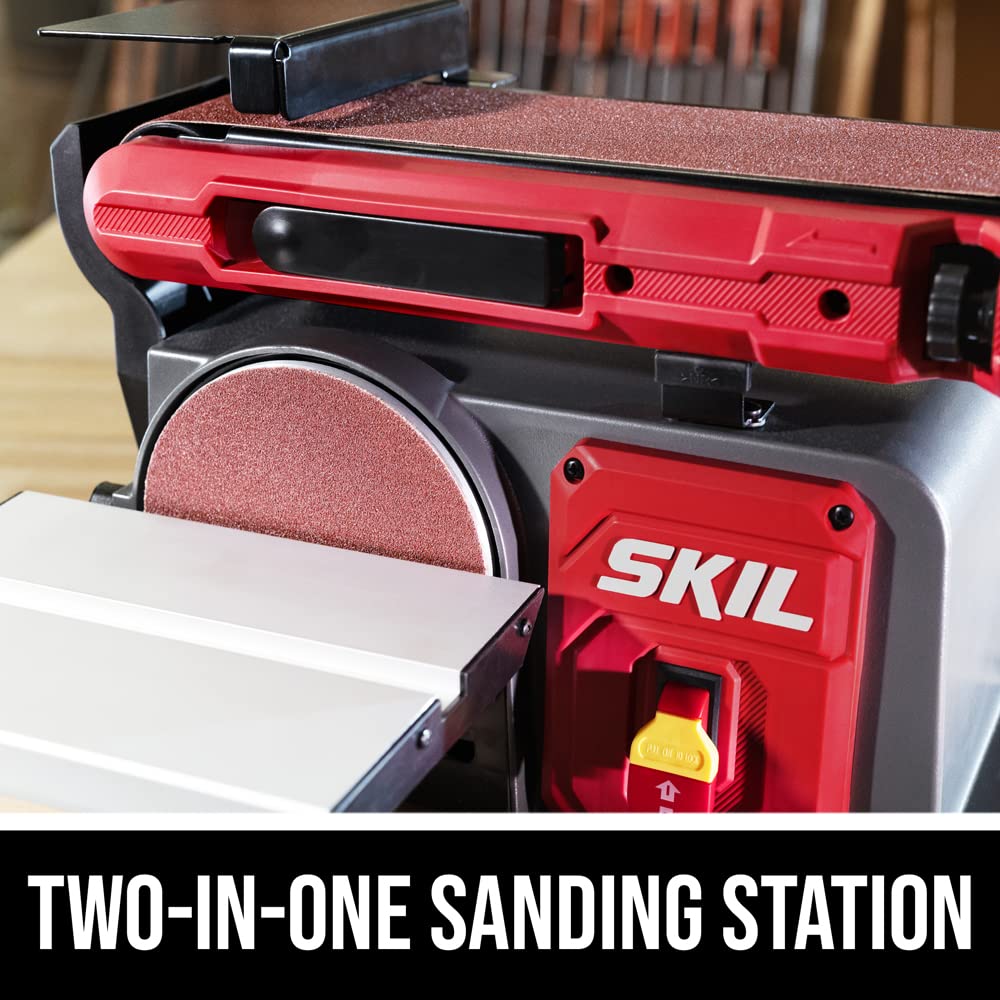 SKIL 4.5 Amp Belt and Disc Combination Benchtop Sander - BB9504-00 Skil