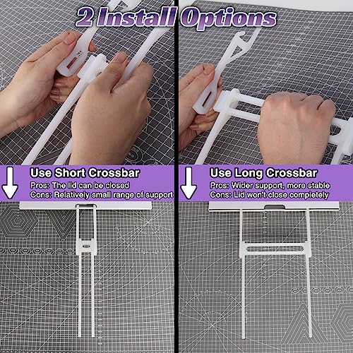 LOPASA Long Extension Tray for Cricut Maker 3 and Maker Cutting Mat Support,16'' Cricut Machine Extender Accessories Tools for 12x12 and 12x24 LOPASA