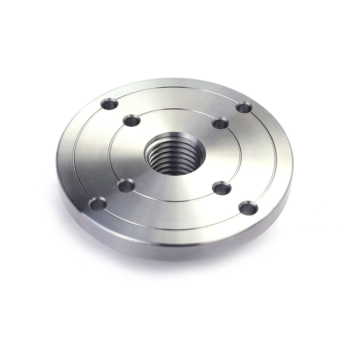 4" Wood Lathe Steel Faceplate Chucks, 1”-8TPI Thread Woodworking Accessories Tools PHUKIMLONG