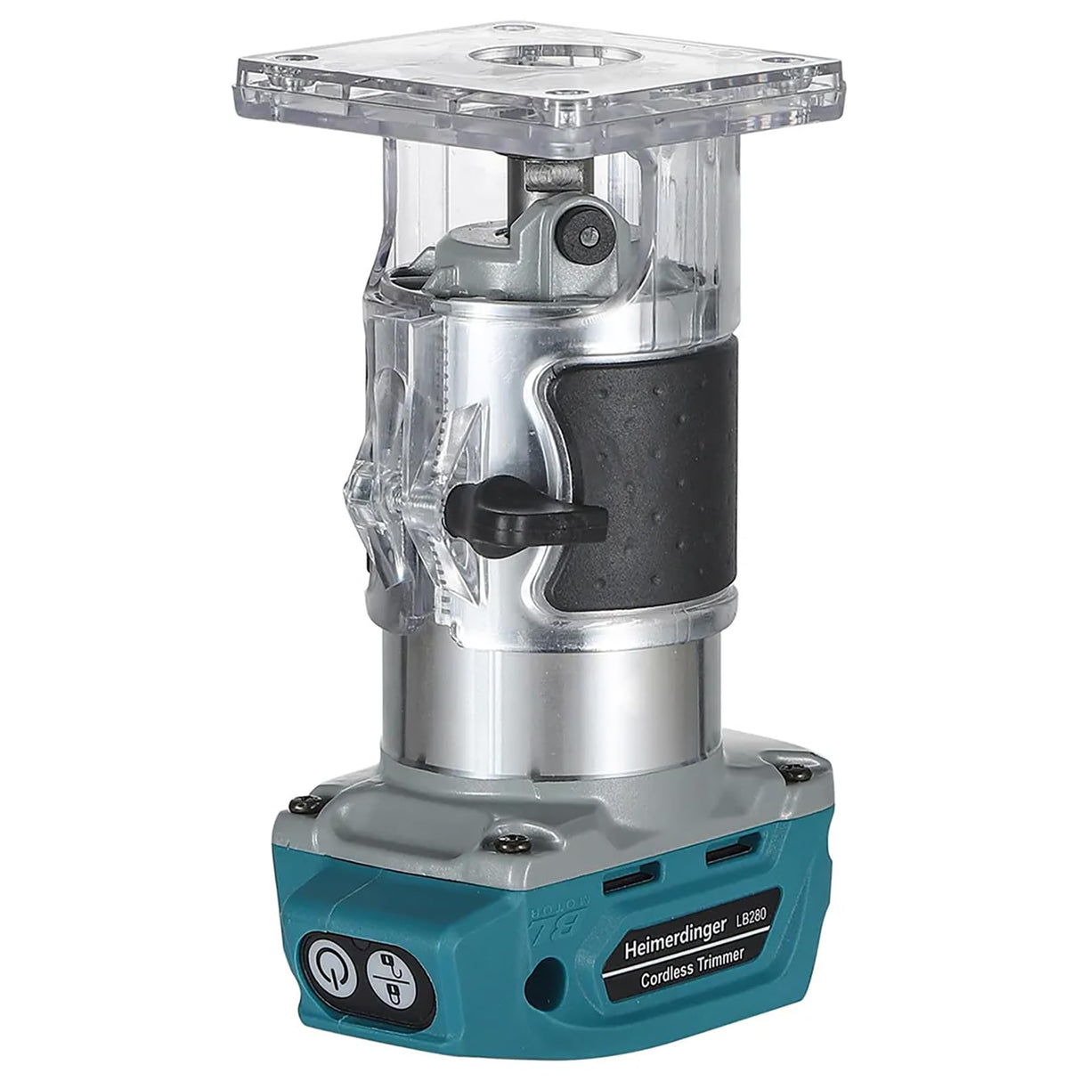 Heimerdinger Cordless Compact Wood Router Tool,Woodworking Trimmer Palm Router Suitable for Makita Battery, 5 Speeds for Wood Trimmer Cutting,Tool Heimerdinger