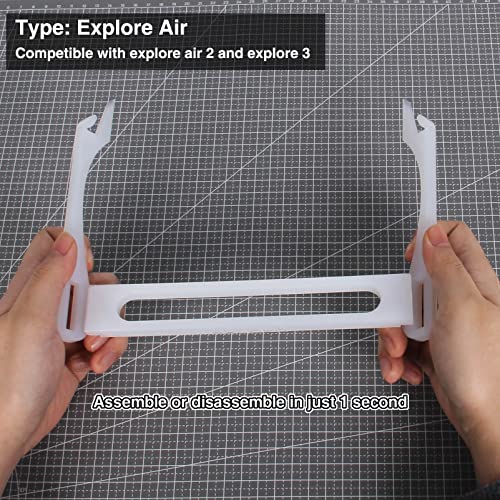 LOPASA Extension Tray for Cricut Explore 3 and Explore Air 2 Cutting Mat Support,8'' Cricut Machine Extender Accessories Tools for 12x12 Mats(Explore LOPASA