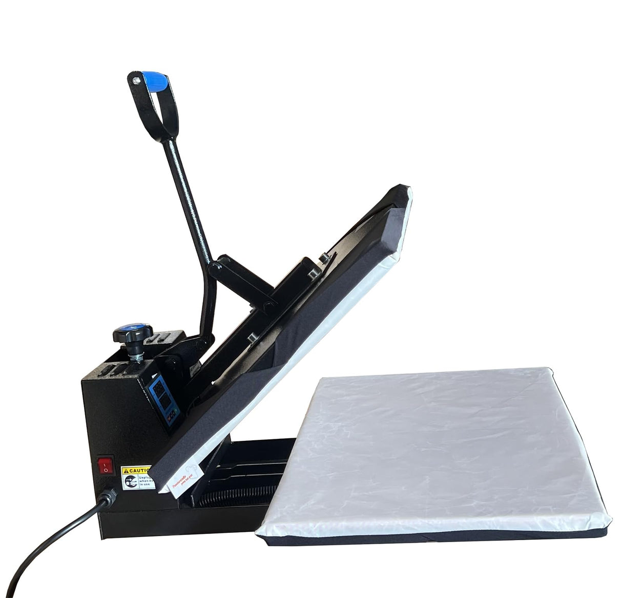 Fancierstudio DG Heat Press 16×24 T-Shirt Heat Press Sublimation Heat Press Bottom Tray Slide Out 5.5" Pull Out Lower Platen Model: DG16x24 BP Fancierstudio