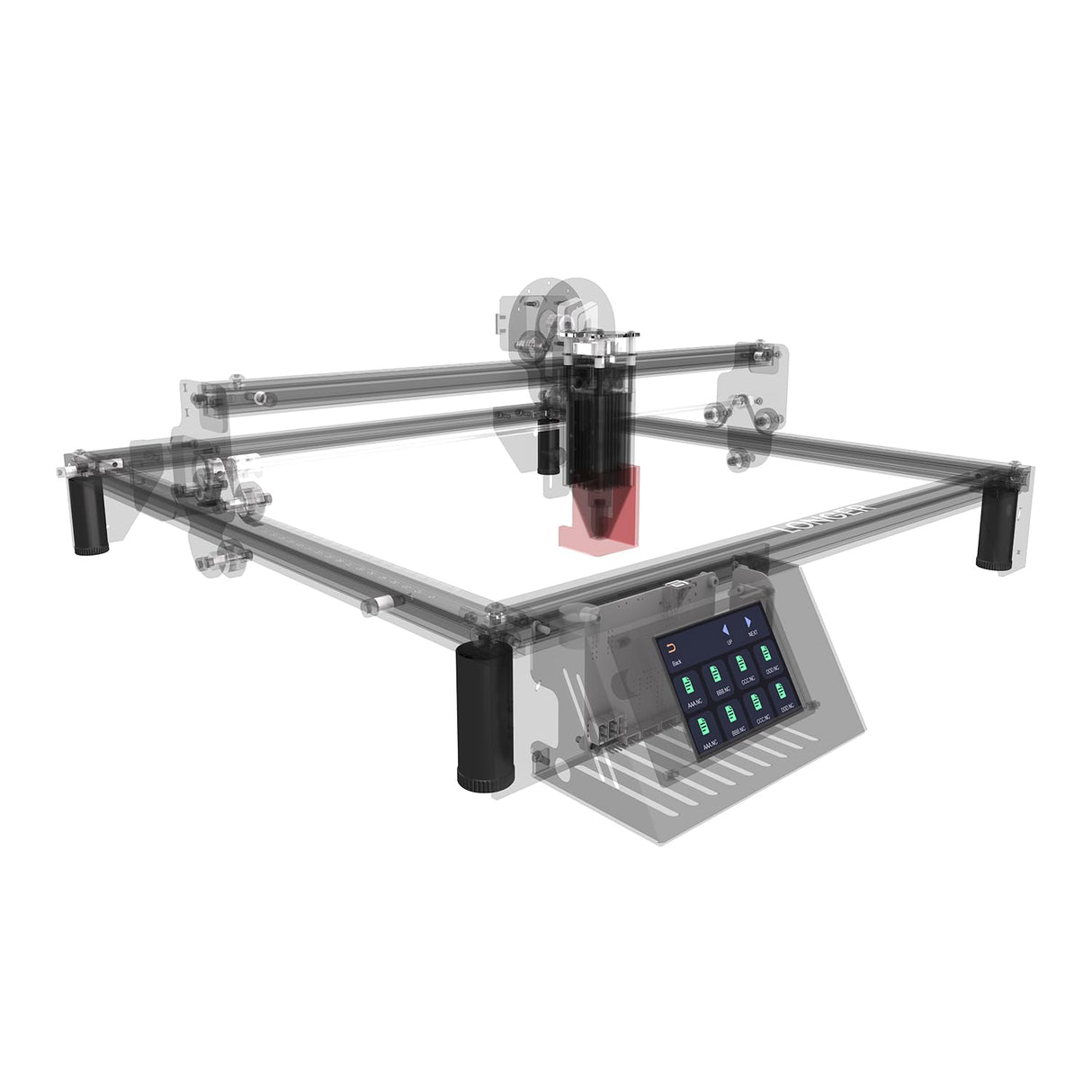 Longer Ray5 Laser Engraver Height Extension Kit 8 Riser Pads, Specially Designed for Laser Engraving Machines Longer