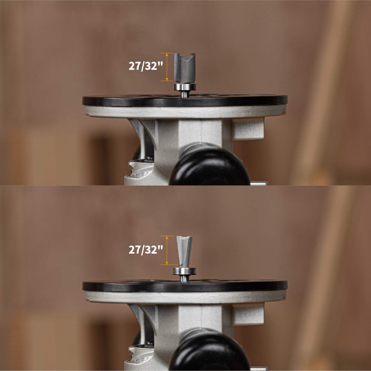 POWERTEC 71529 15-Inch Dovetail Jig System w/Template, Straight Edge Router Bit, Dovetail Bit and Mounting Hardware POWERTEC