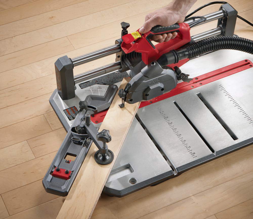SKIL 3601-02 Flooring Saw with 36T Contractor Blade, Red and black Skil