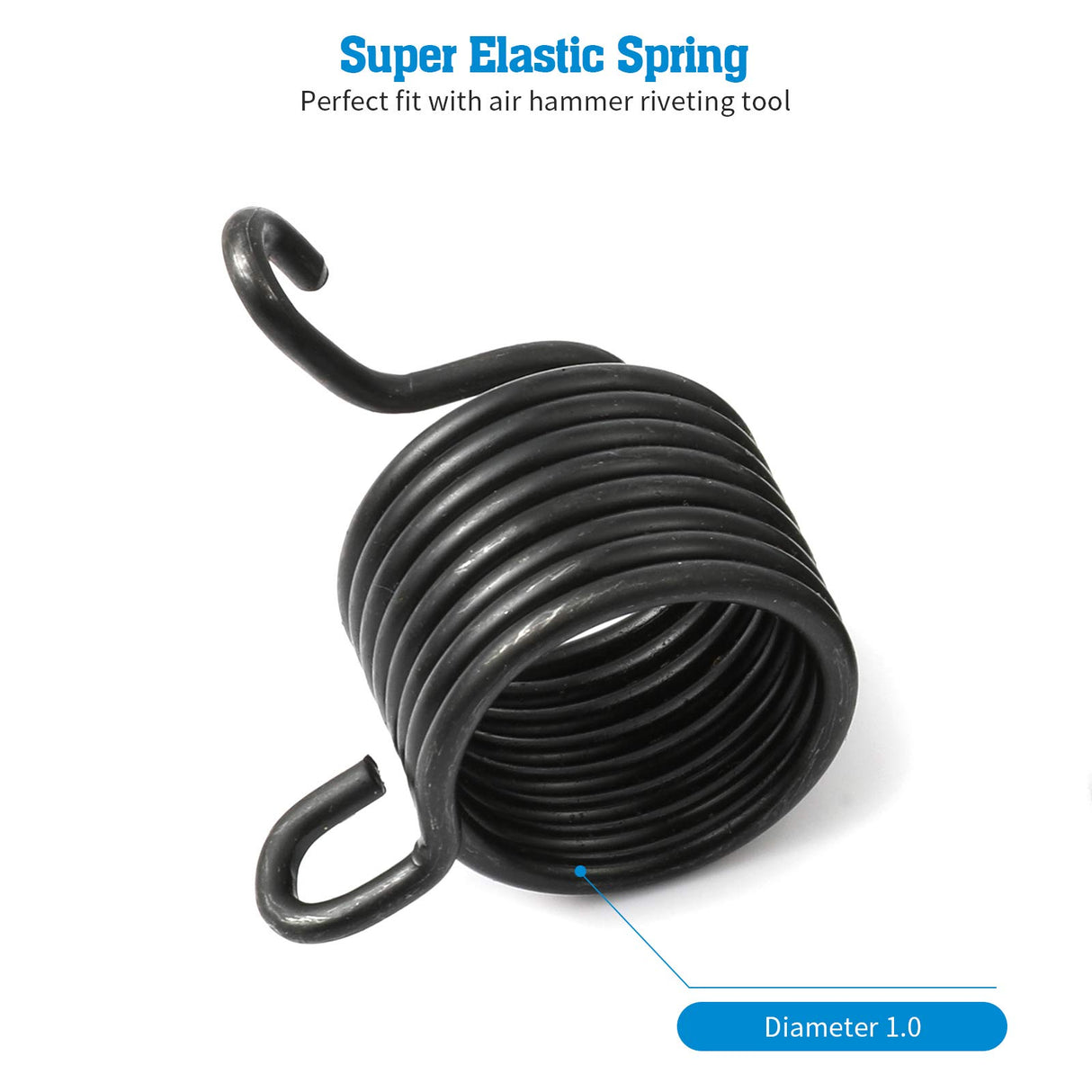 Anndason 7 Pcs Great Heavy Duty Smoothing Pneumatic Air Rivet Hammer Tools Kit Anndason