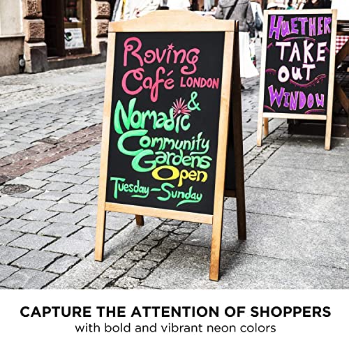 Chalkola 8 Bright 15mm and 5 White Variety Markers Bundle Chalkola