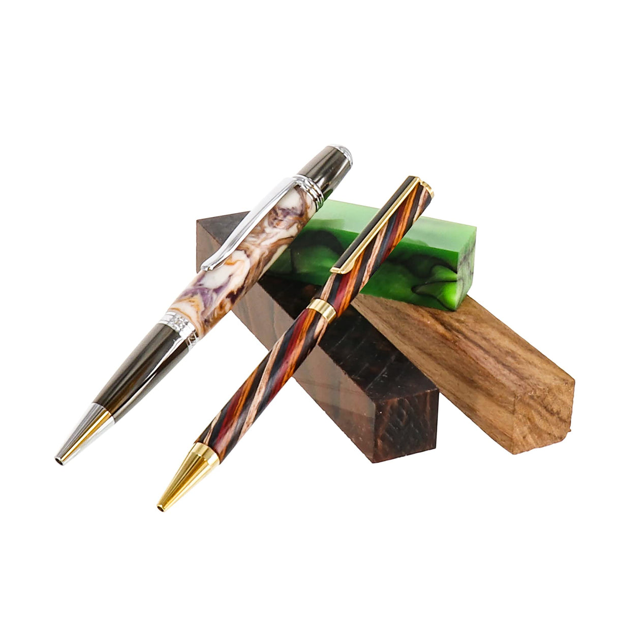 Milescraft 4701 Pen Press – Join Turned Pens & Projects – Advanced, Spring-Loaded Design Holds Workpiece in Place & Adjusts Size Quickly Using Six Milescraft