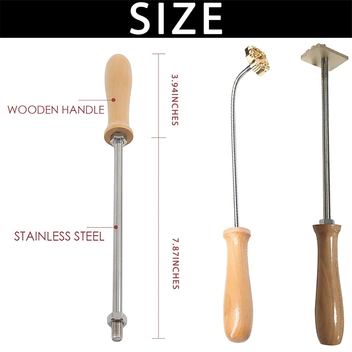 Customisable Metal Branding Iron for Wood, Leather, and More - Personalised Design by KoelntDIY KoelntDIY