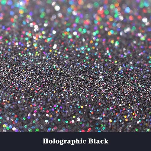 Holographic Fine Glitter for Epoxy Resin DIY Craft,ANGXILIN High Capacity 260g Shaker Bottle Fine Glitter for Nail Art Face Body Make Up,Tumblers ANGXILIN
