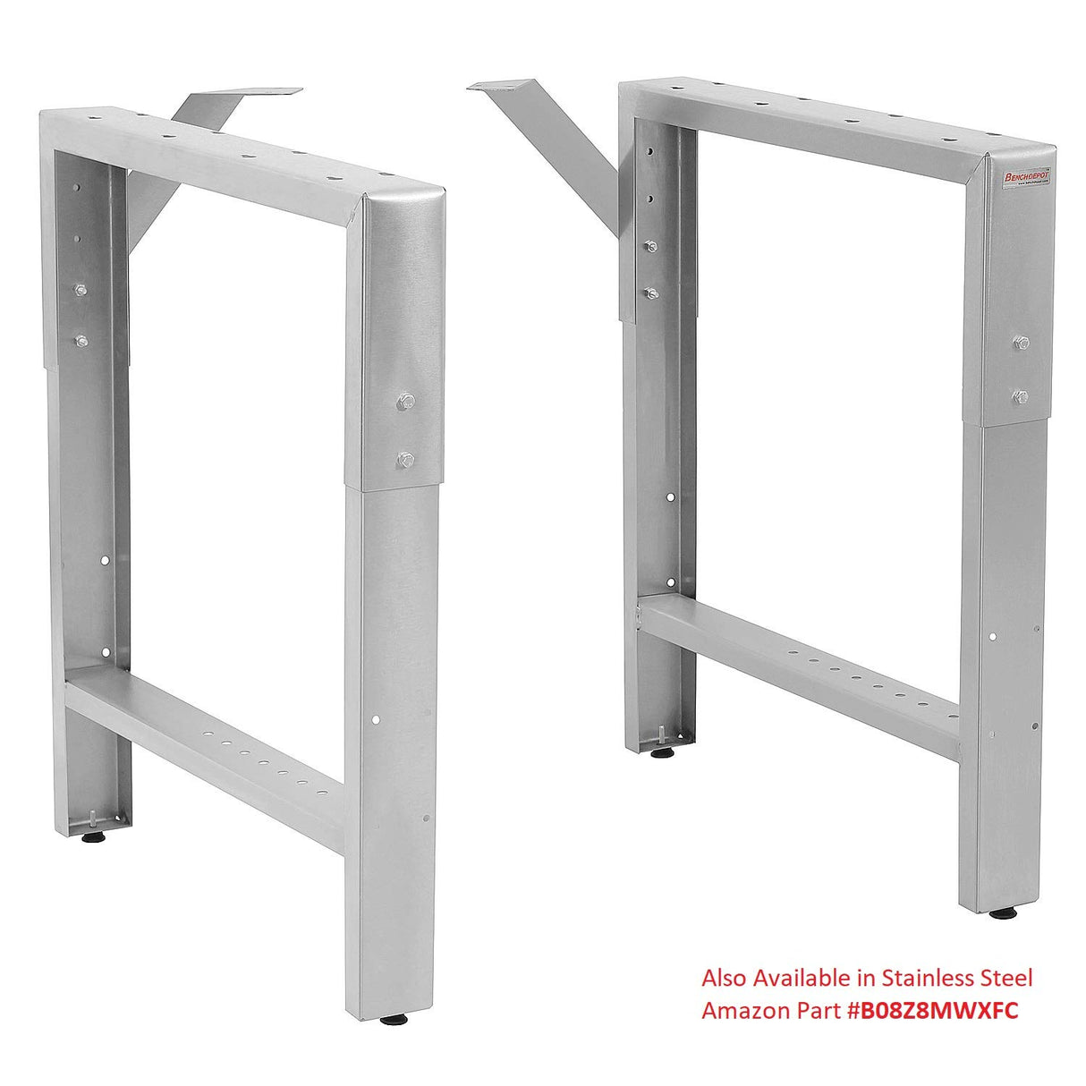 BenchPro Garage Workbench Table Frame 26" Depth - Black - 29" to 35" Height Adjustable - by BenchPro BenchPro