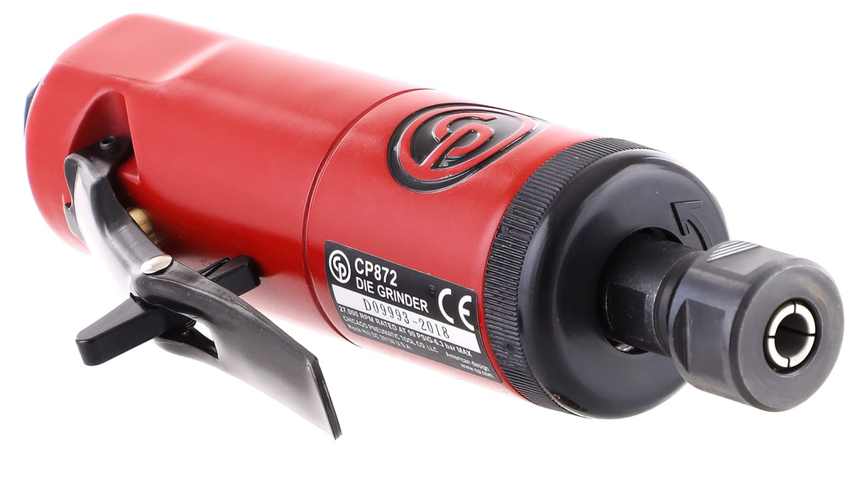 Chicago Pneumatic CP876 - Air Die Grinder Tool, Welder, Woodworking, Automotive Car Detailing, Stainless Steel Polisher, Heavy Duty, Straight, 1/4 Chicago Pneumatic