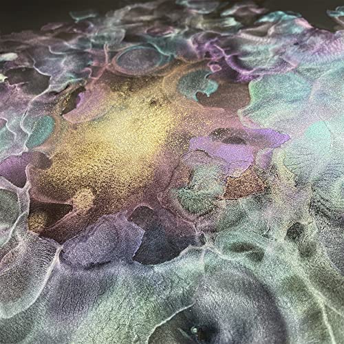 Pixiss Iridescent Color Changing Alcohol Ink Set - 5 Shades of Alcohol Ink for Epoxy Resin Supplies, Yupo Paper, Tumblers, Coasters - Resin Colorant Pixiss