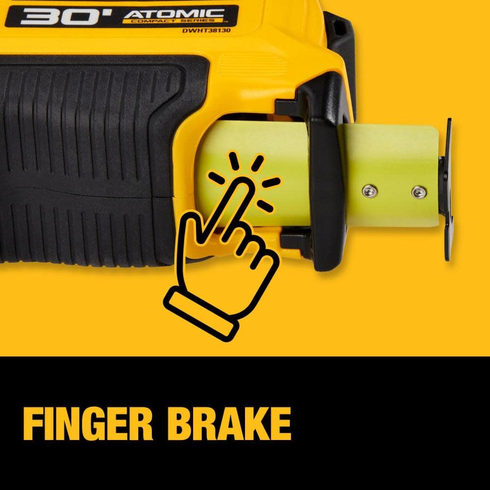 Dewalt Atomic Compact Series 30' Tape Measure DEWALT