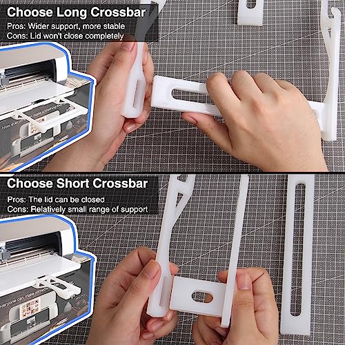 LOPASA Extension Tray for Cricut Maker 3 and Maker Cutting Mat Support,8'' Cricut Machine Extender Accessories Tools for 12x12 Mats(Maker Series) LOPASA