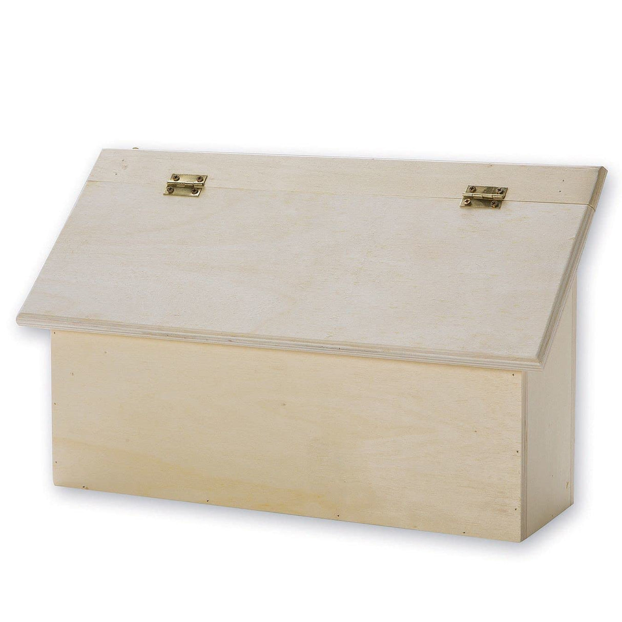 S&S Worldwide Unfinished Wood Letter/Mail Box. Fully Assembled & Ready to Decorate with Paint, Stain, Markers & More, Great for Kids Play Mailbox, S&S Worldwide