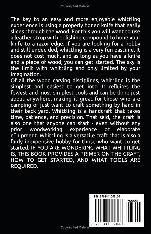 The Absolute Guide To Whittling Workbook Kit For Beginners: Your Simplified Path To Whittling Knife And Book For Kids And Adults WoodArtSupply