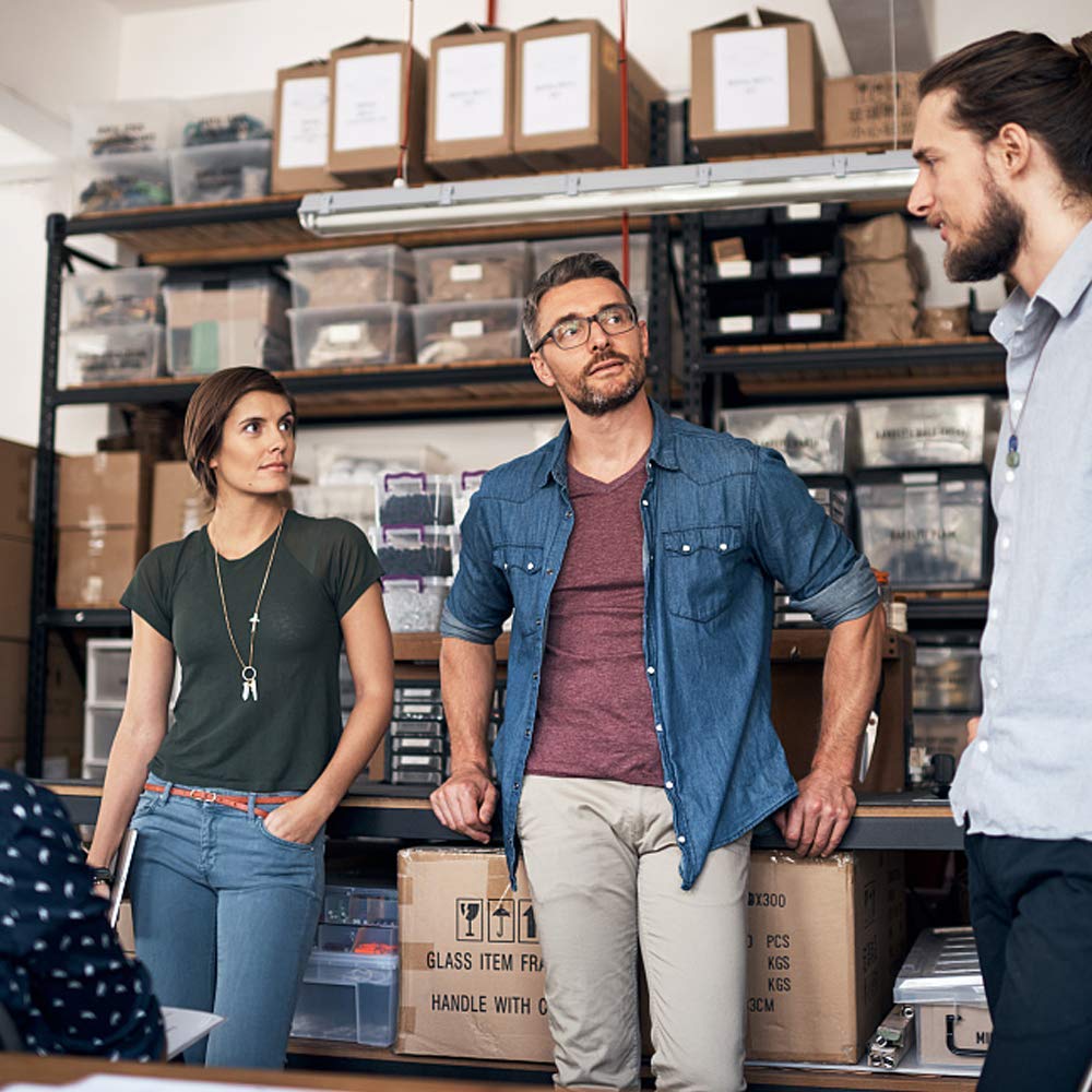 Dkelincs 6 Tier Storage Rack Metal Wire Shelf Unit Height Adjustable NSF Heavy Duty Garage Rack with Wheels 48" x 18" x 82" Commercial Grade Utility Dkeli