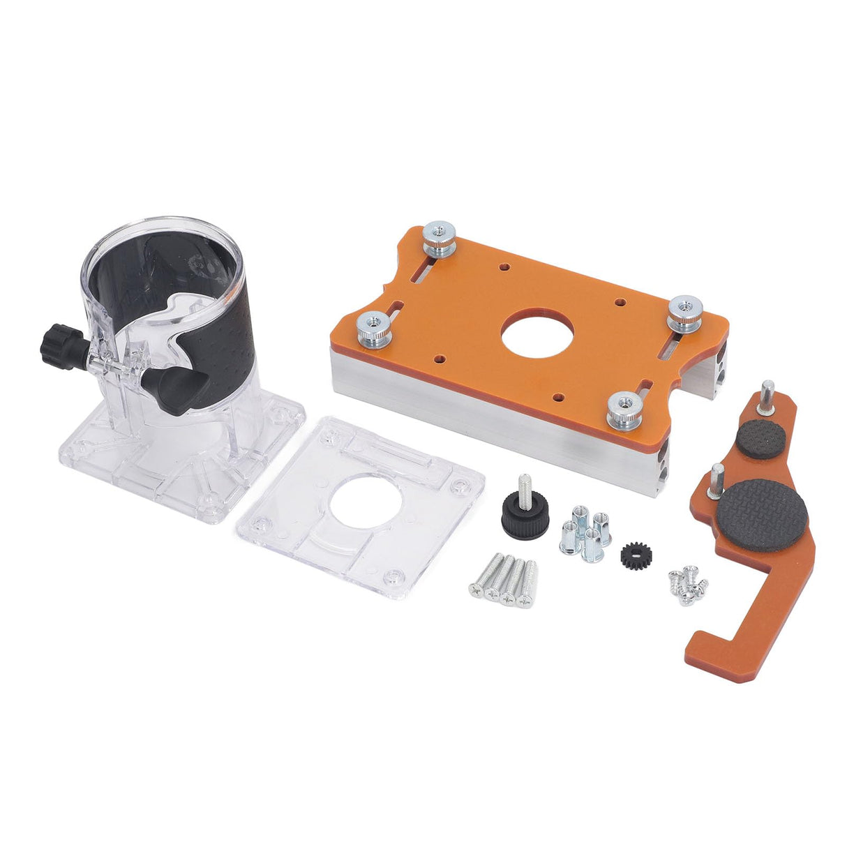 Power Tool Protective Shield Accessory Base Woodworking Trimmer Router Router Transparent Trimming Machine Protection Cover Garosa