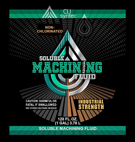 Premium Soluble Machining Fluid - 128 FL. OZ. (1 Gallon) Non-Chlorinated CLIsyntec