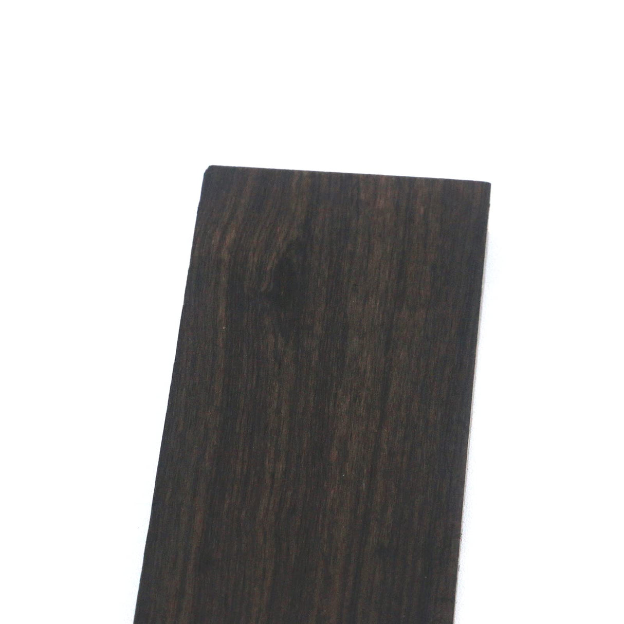 Coshar 2 Pieces Black Ebony Wood Timber Black Ebony Blank Lumber Handle Plate Material for DIY Music Instrument Tools Coshar