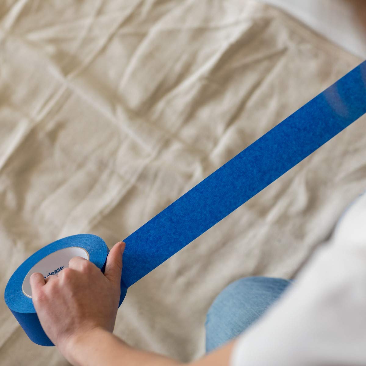 Duck Clean Release Blue Painter's Tape, 2-Inch (1.88-Inch x 60-Yard), Single Roll, 240195 Duck