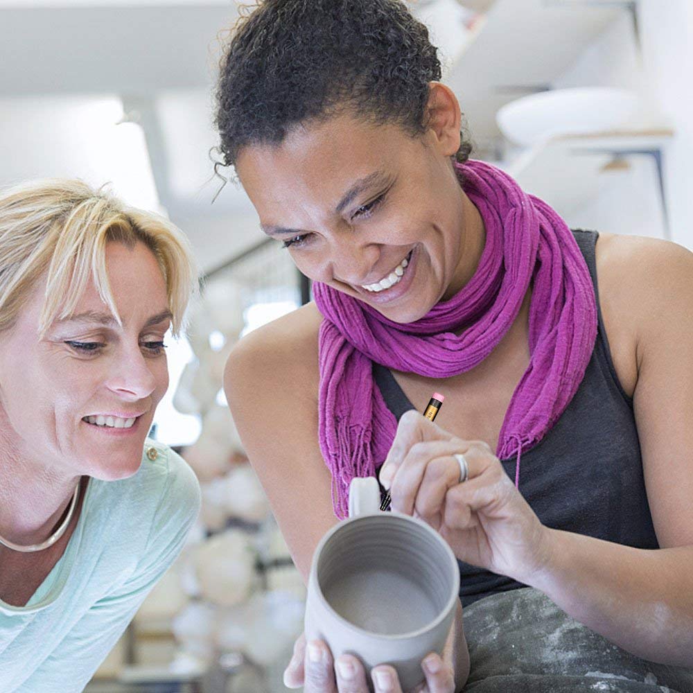 Dyvicl Metallic Marker Pens - Set of 9 Medium Point Metallic Markers Dyvicl