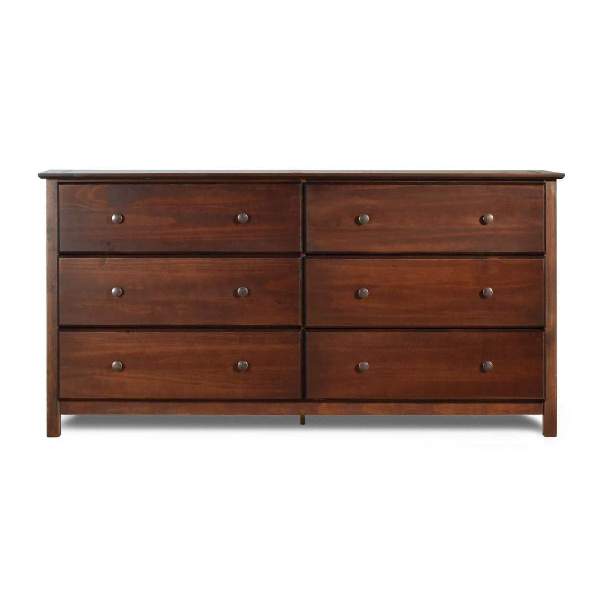Grain Wood Furniture Shaker 6-Drawer Dresser, Cherry Grain Wood Furniture
