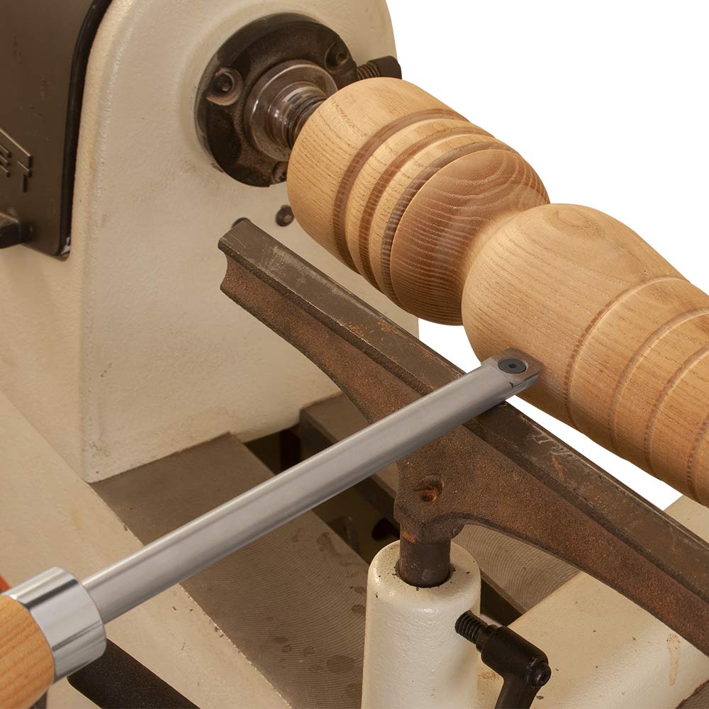 Savannah Carbide Turning Tool Large Size (3 Piece Set - All 3 Turning Tools) Includes Diamond Shape, Round and Square Turning Tools With Comfort Grip Savannah