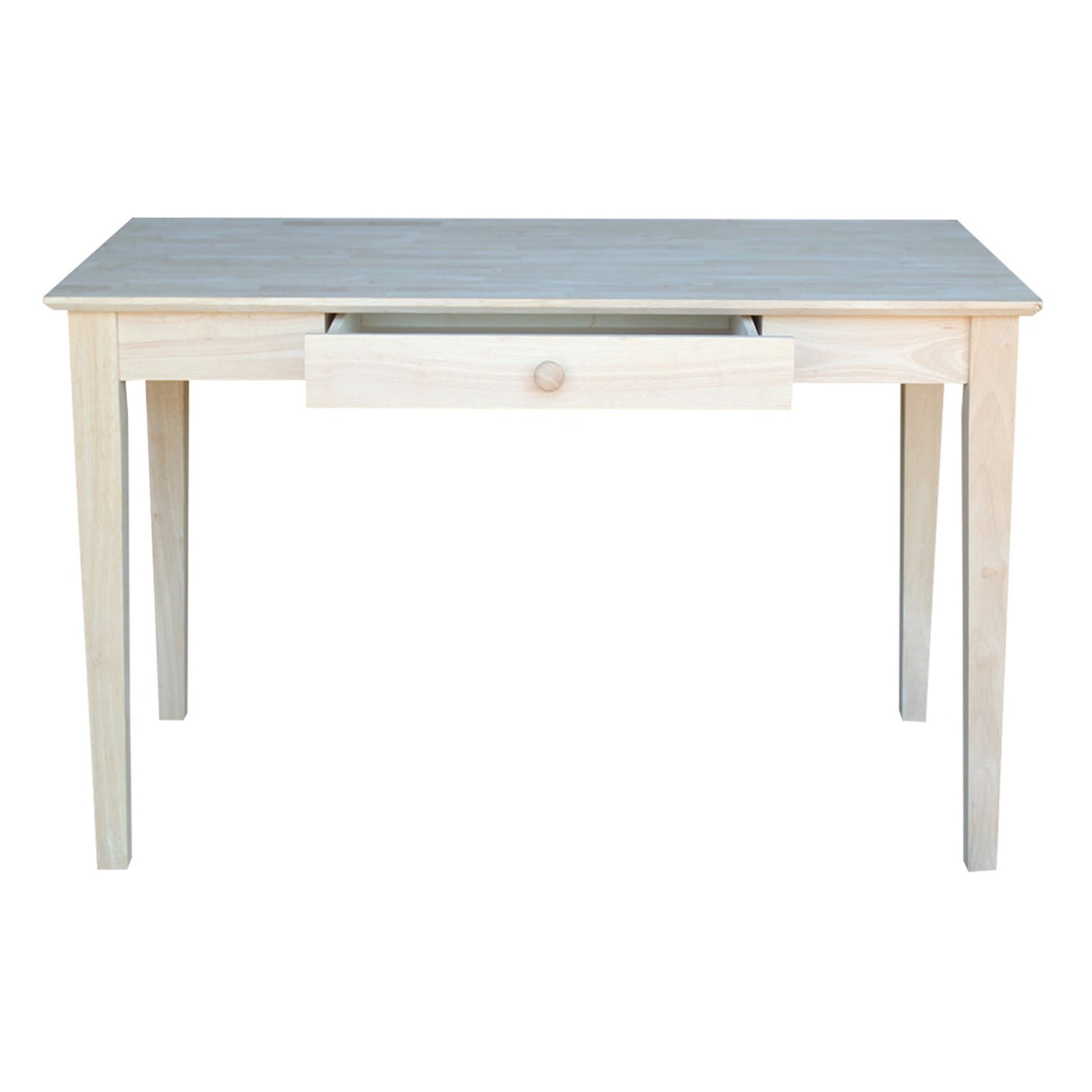 International Concepts Basic Desk with Drawer, Unfinished IC International Concepts