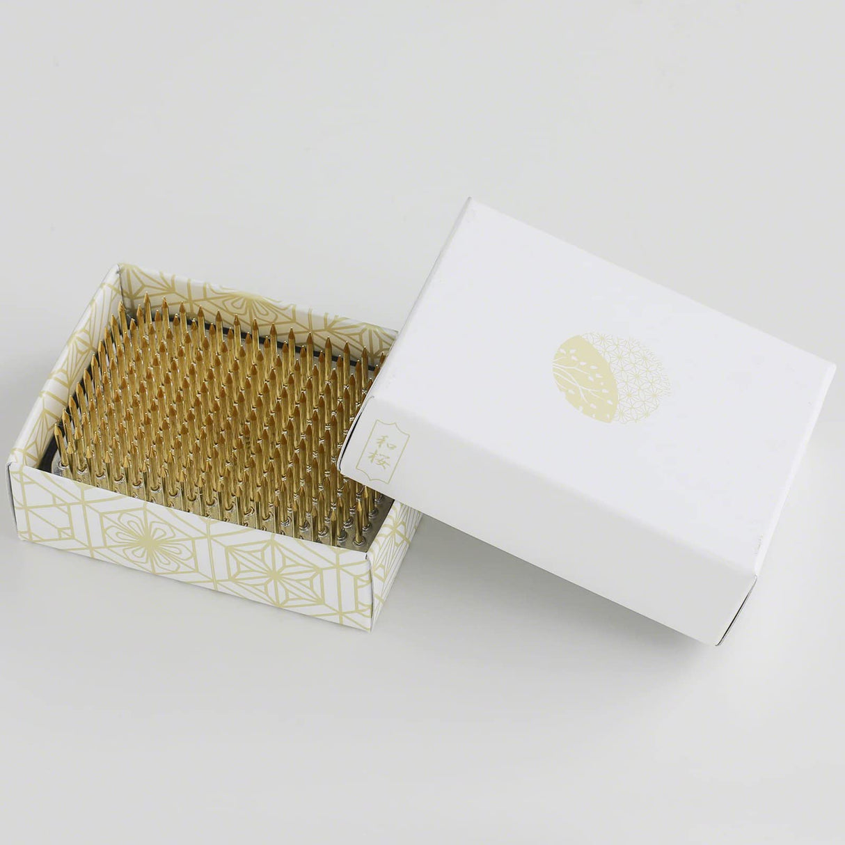 Wazakura Japanese Ikebana Kenzan Flower Holder Rectangular Square, Made in Japan Floral Arranging Pin Frog Tool - 2.6" (68mm) Wazakura